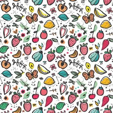 Pattern For Fabric Print Stock Illustration