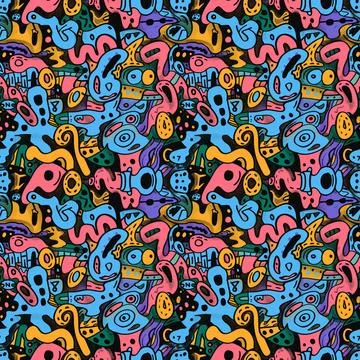 Pattern For Fabric Print Stock Illustration