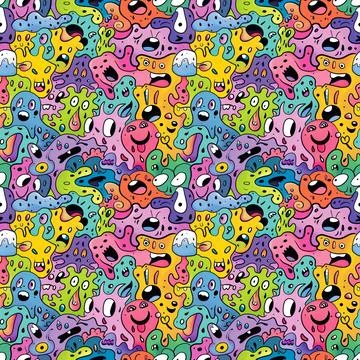 Pattern For Fabric Print Stock Illustration