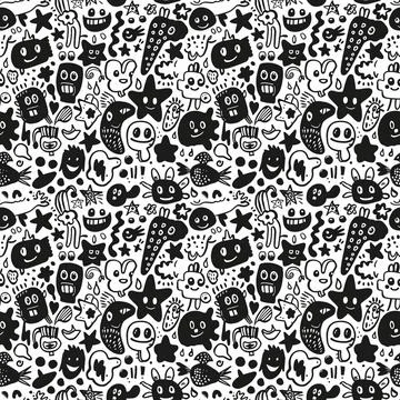 Pattern For Fabric Print Stock Illustration