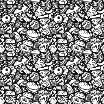 Pattern For Fabric Print Stock Illustration