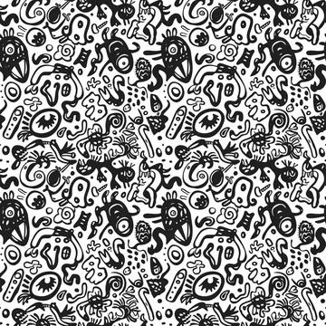 Pattern For Fabric Print Stock Illustration