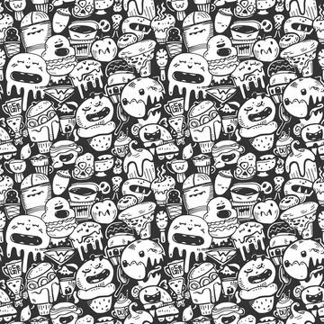 Pattern For Fabric Print Stock Illustration