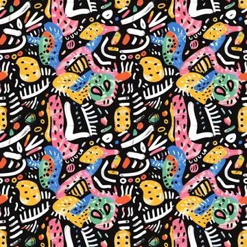 Pattern For Fabric Print Stock Illustration