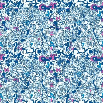 Pattern For Fabric Print Stock Illustration