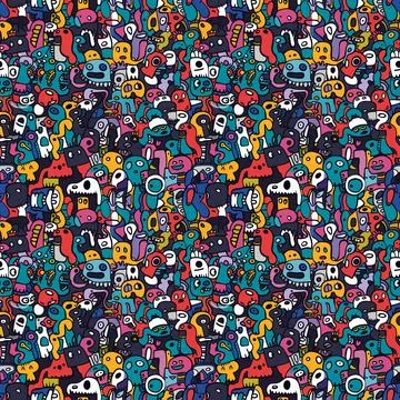Pattern For Fabric Print Stock Illustration