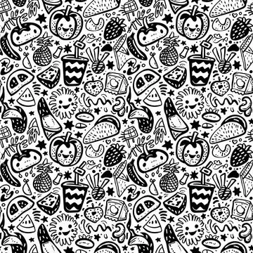Pattern For Fabric Print Stock Illustration