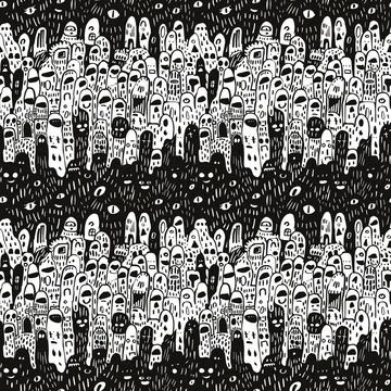 Pattern For Fabric Print Stock Illustration