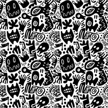 Pattern For Fabric Print Stock Illustration