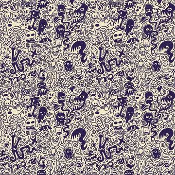 Pattern For Fabric Print Stock Illustration