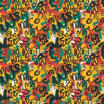Pattern For Fabric Print Stock Illustration
