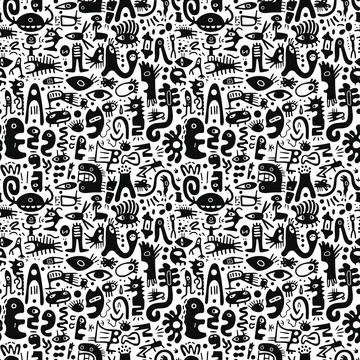 Pattern For Fabric Print Stock Illustration