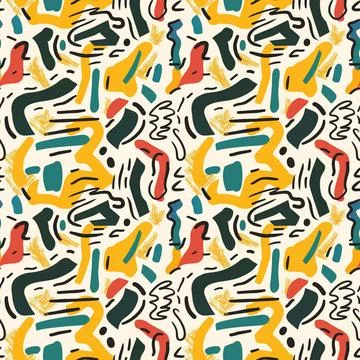 Pattern For Fabric Print Stock Illustration
