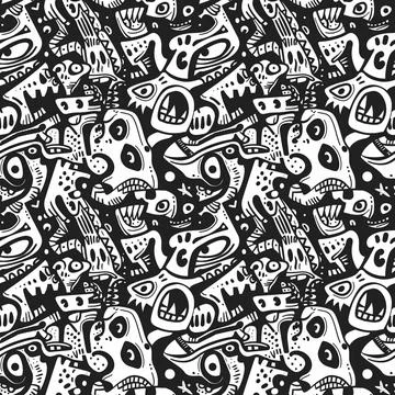 Pattern For Fabric Print Stock Illustration