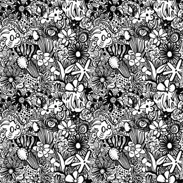 Pattern For Fabric Print Stock Illustration