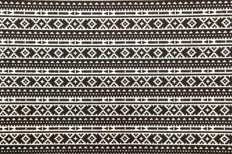 Pattern on fabric texture for background Stock Photos