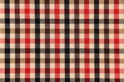 Pattern on fabric texture for background Stock Photos