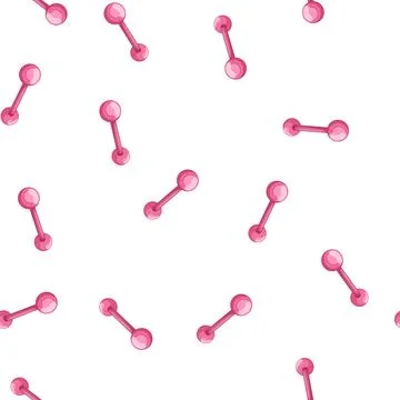 Pattern face piercing ring cartoon vector Stock Illustration