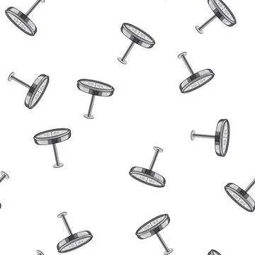 Pattern falling shower head cartoon vector Stock Illustration