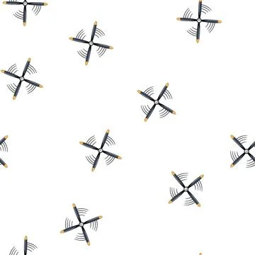 Pattern fan propeller cartoon vector 스톡 일러스트
