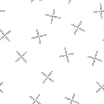 Pattern fan propeller cartoon vector 스톡 일러스트
