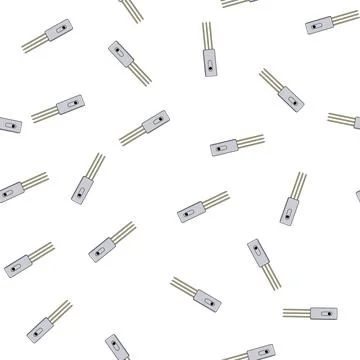 Pattern farming soil moisture sensor cartoon vector Illustrazione stock