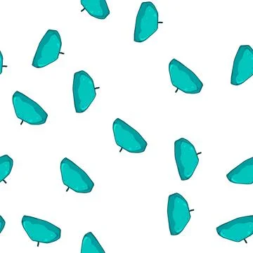 Pattern fashion beret cartoon vector Illustrazione stock