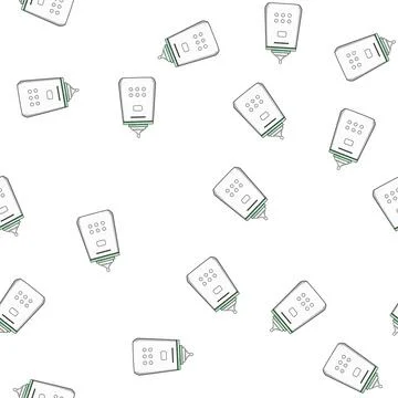 Pattern fast bottle warmer cartoon vector Stock Illustration