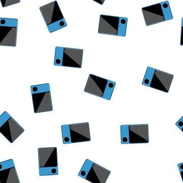 Pattern fast power bank wireless cartoon vector Stock Illustration