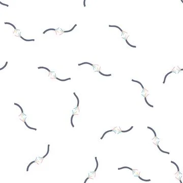 Pattern fault broken cable cartoon vector Stock Illustration