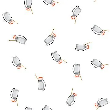 Pattern fertilizer garden sprayer cartoon vector sign color Stock Illustration