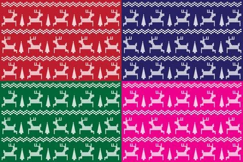 Pattern festive winter texture Stock Illustration