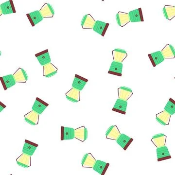 Pattern fire camping lamp cartoon vector Stock Illustration
