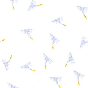 Pattern fire rocket smoke trail cartoon vector Stock Illustration