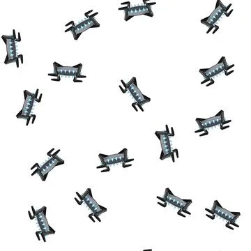 Pattern fire stove burner cartoon vector Illustrazione stock