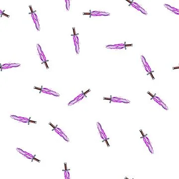 Pattern fire sword effect cartoon vector イラスト素材
