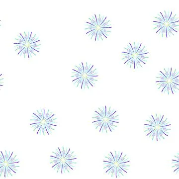 Pattern firework firework cartoon vector 库存插图