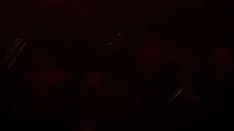 Pattern of fireworks in the evening sky Stock Photos