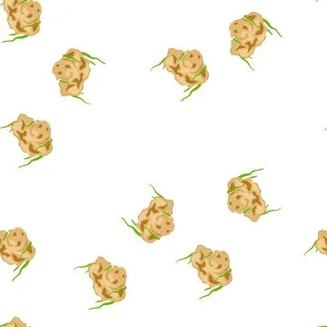 Pattern fish aquarium stone cartoon vector 库存插图