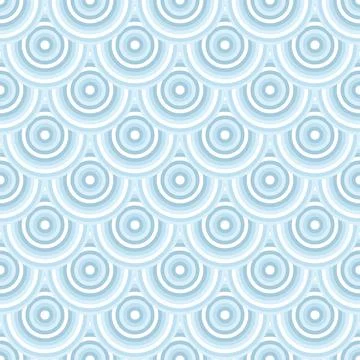 Pattern like fish scales - vector abstract seamless texture background. 스톡 일러스트