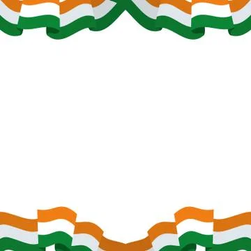 Pattern of flag indian isolated icon vector illustrator Stock Illustration