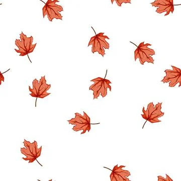 Pattern flag maple leaf cartoon vector 스톡 일러스트