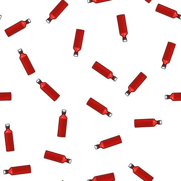 Pattern flame stove fuel cartoon vector 库存插图