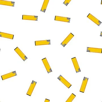 Pattern flammable lighter fire cartoon vector イラスト素材