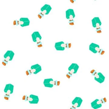 Pattern flask potion bottle cartoon vector Stock Illustration