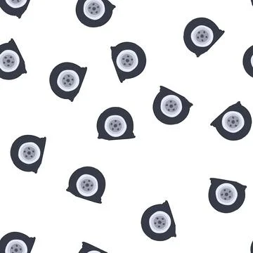 Pattern flat car tire wheel indicating problem and repair Stock Illustration