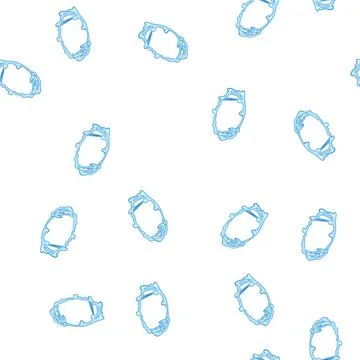 Pattern flavor bubble gum cartoon vector 库存插图