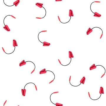 Pattern flexible book light cartoon vector Illustrazione stock