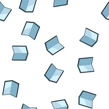 Pattern Flexible screen technology allowing a bending display innovation Stock Illustration