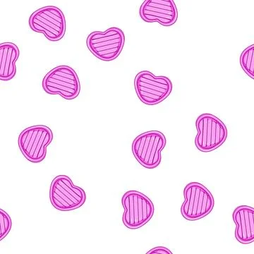 Pattern float inflatable mattress pool cartoon vector Stock Illustration